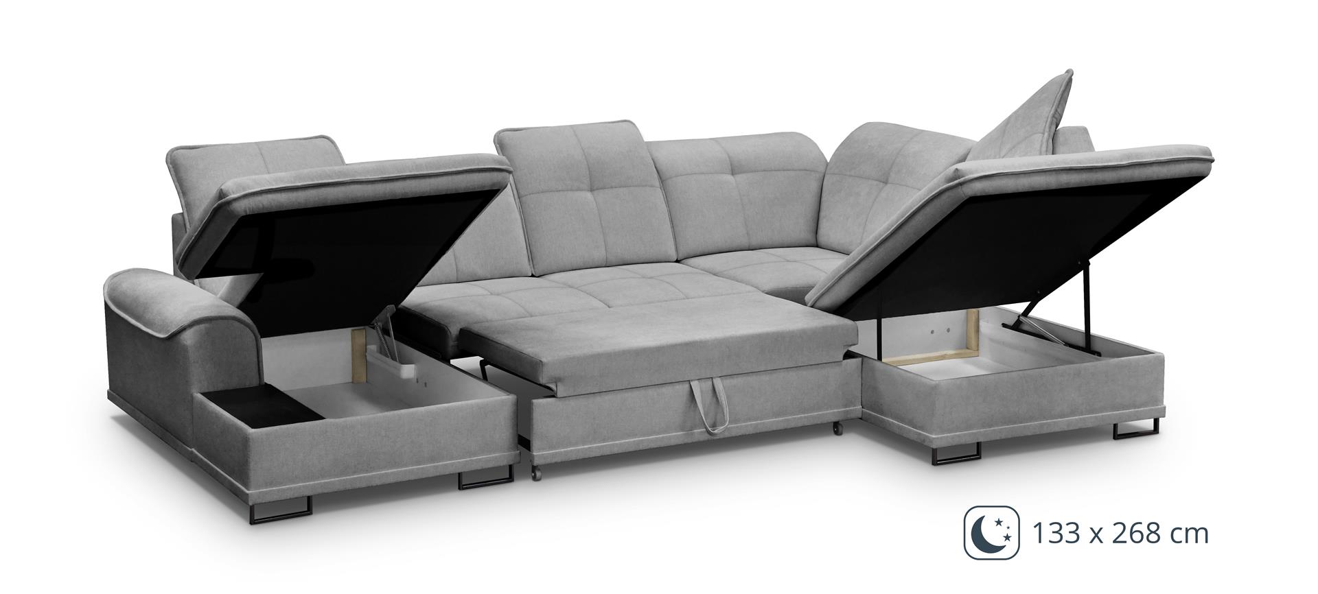 Minkštas kampas Boso U - Image 7