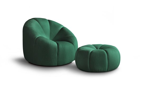 Fotelis su pufu Loft - Image 12