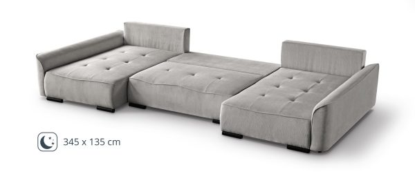 Minkštas kampas Satin U - Image 3