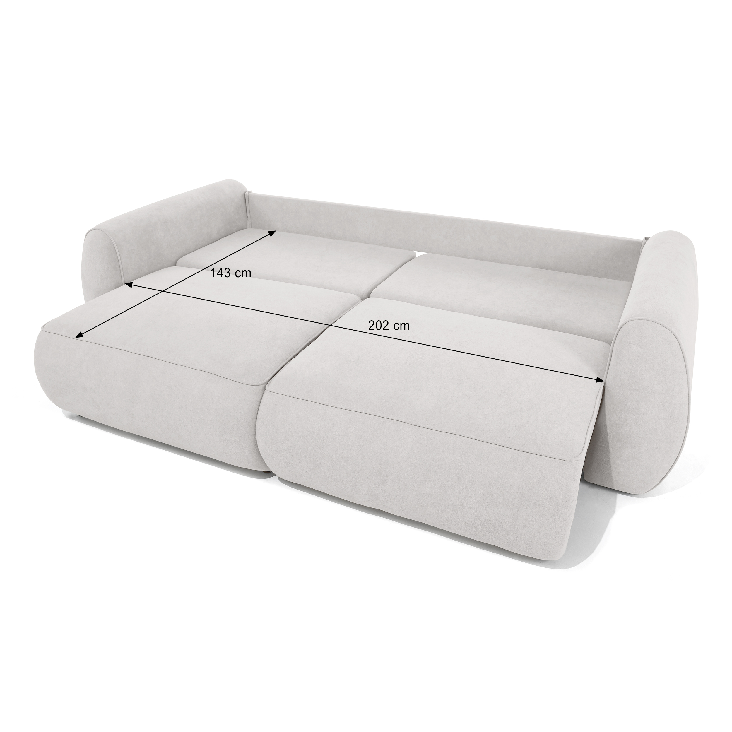 Sofa lova Burne (su minkšto kampo funkcija) - Image 14