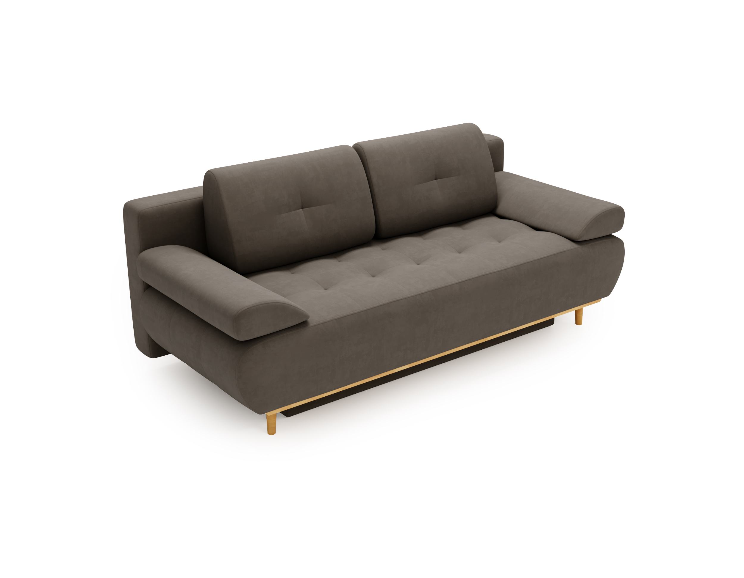 Sofa lova Avietė su miego funkcija ir patalynės dėže