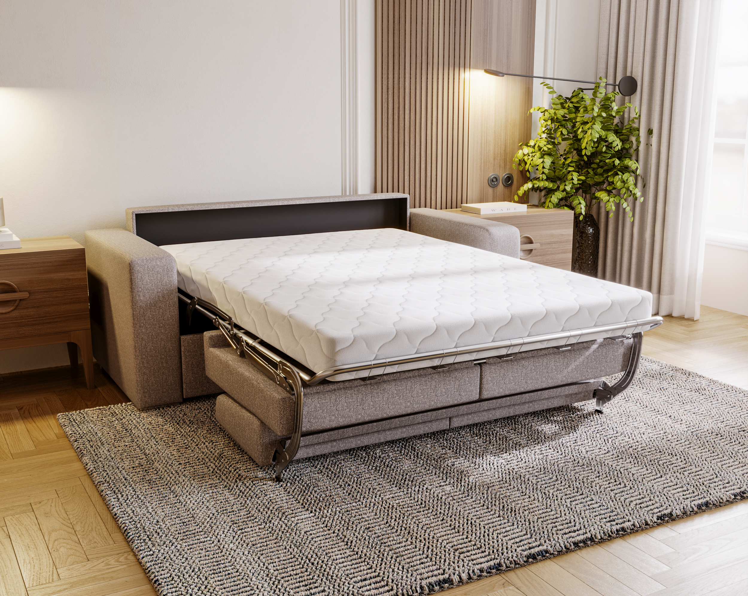 Sofa lova Soul 140 (su išlankstomu čiužiniu) - Image 2
