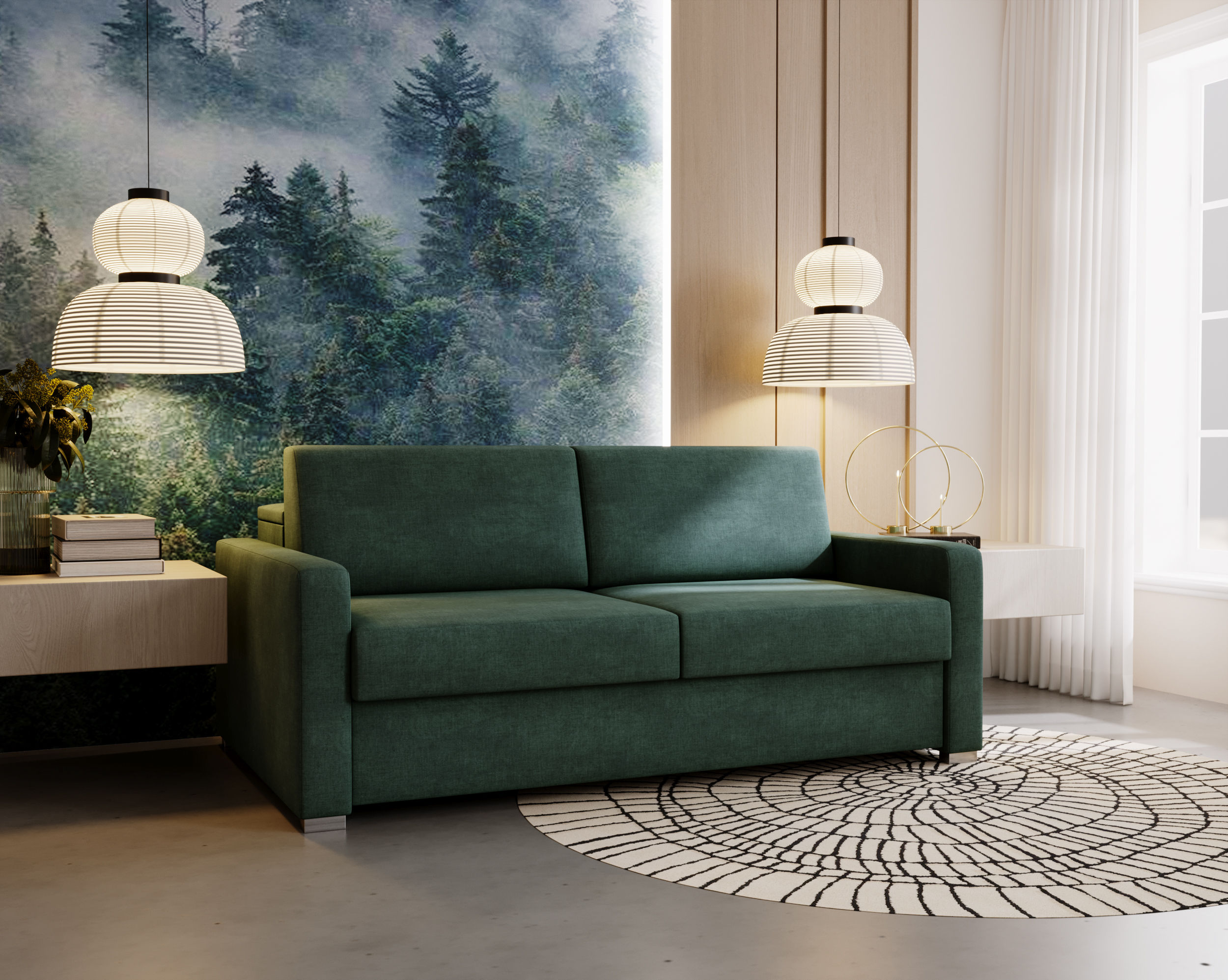 Sofa lova Soul2 140 (su išlankstomu čiužiniu) - Image 3