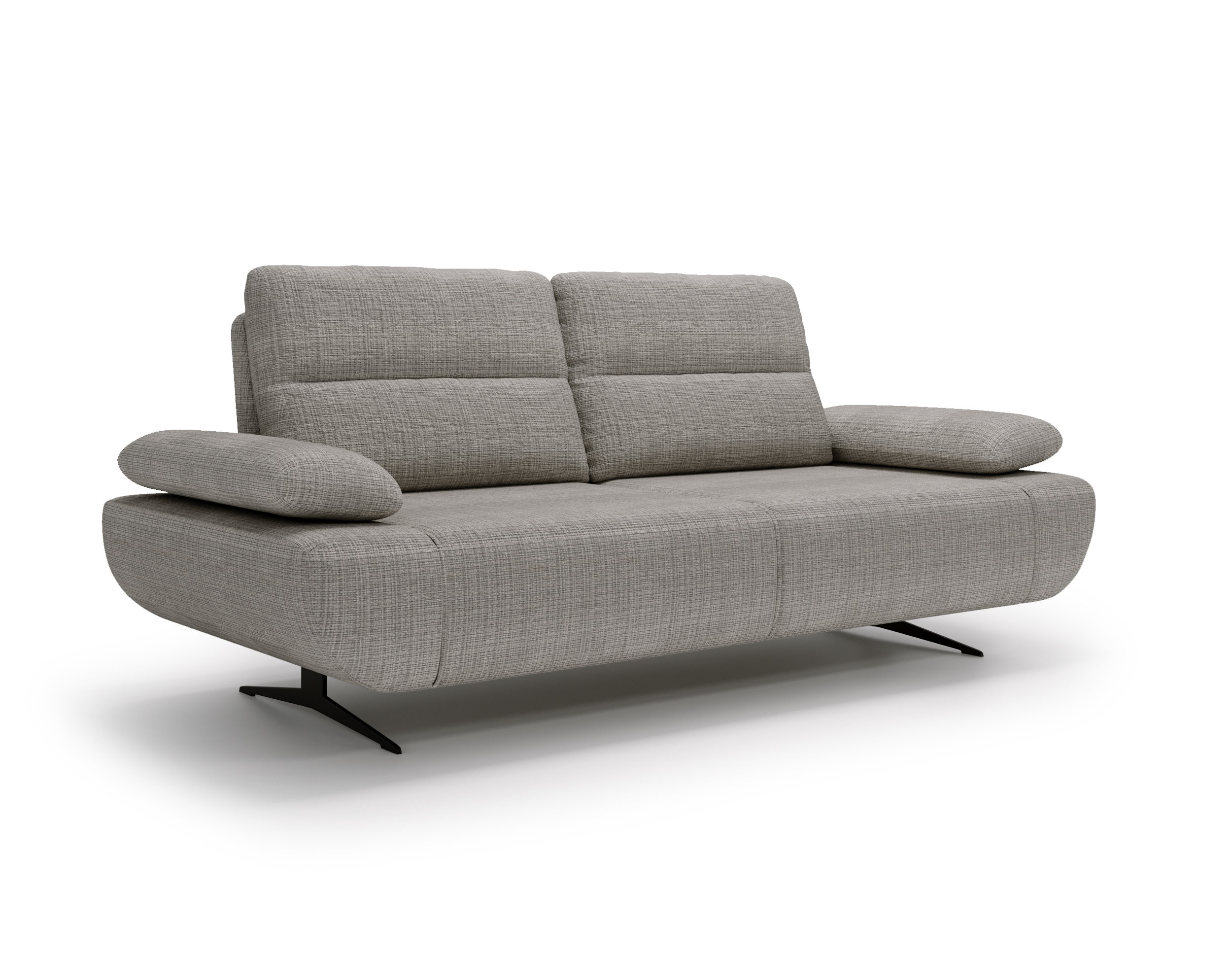 Trivietė sofa Koko 3S su reguliuojamais atlošais