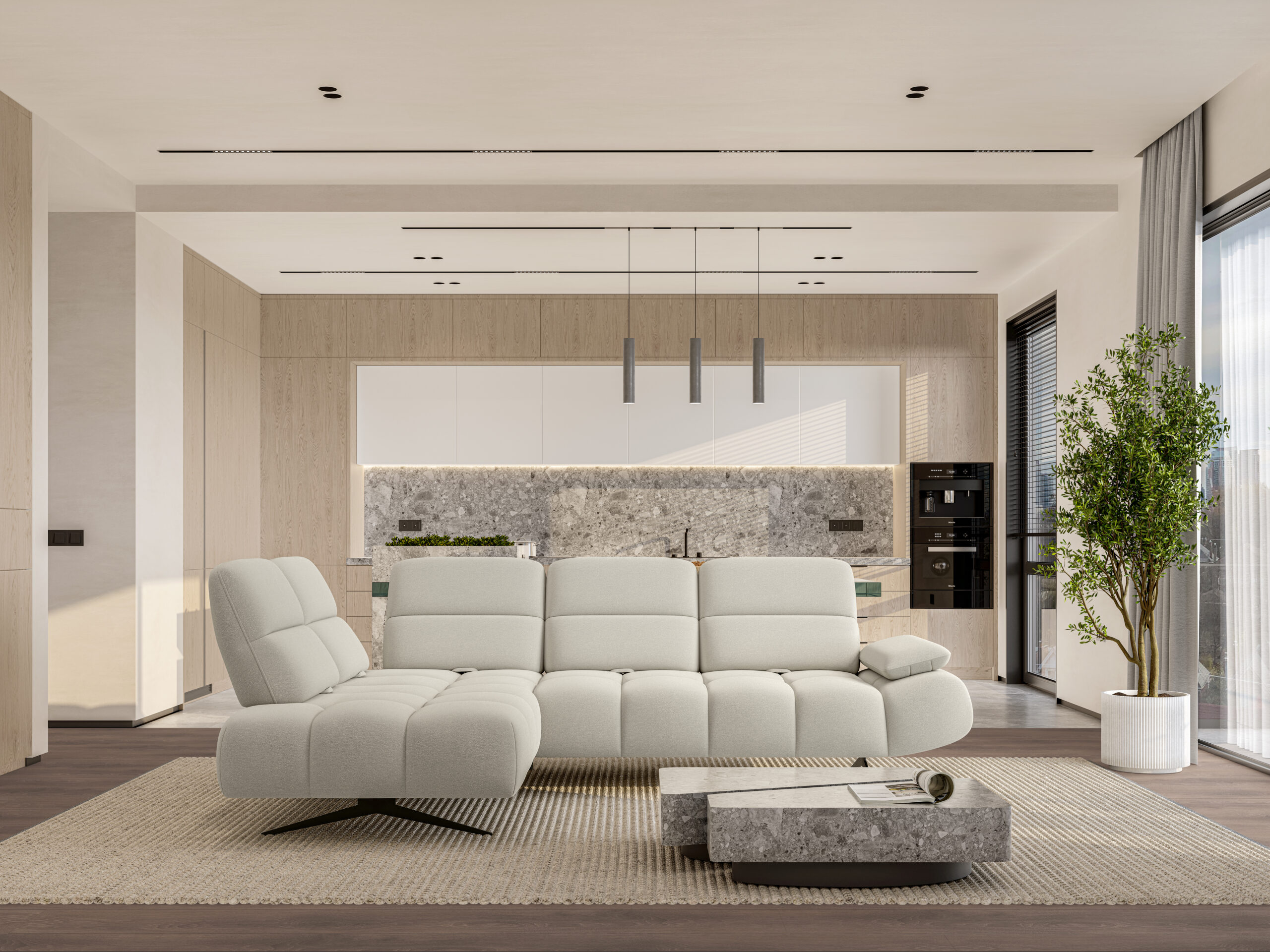 Minkštas kampas Salvero L - Image 2