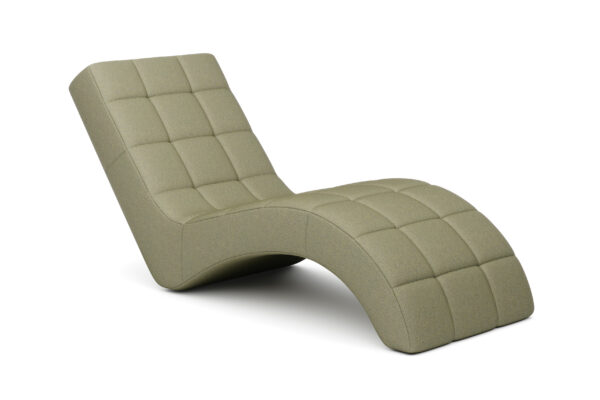 Šezlongas Lagoria su ergonomiška išlenkta forma